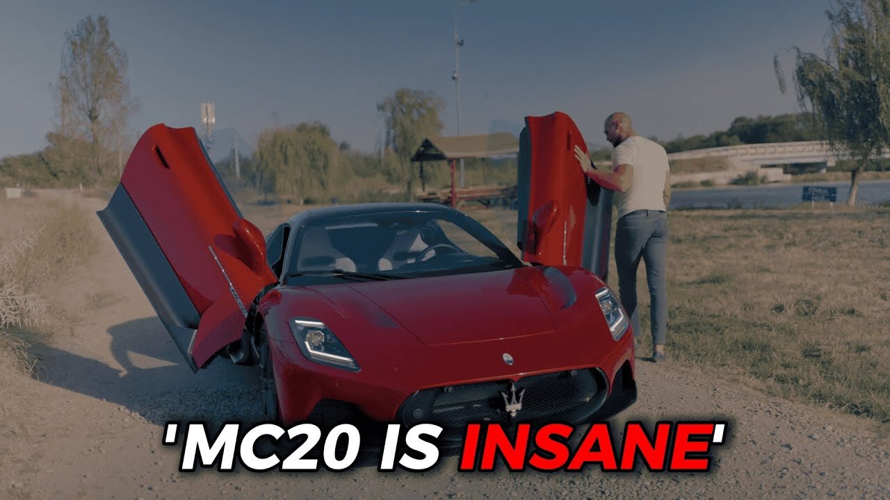 630HP Maserati MC20 FEATHER-LIGHT SUPERFAST 325km/h by Andrew Tate