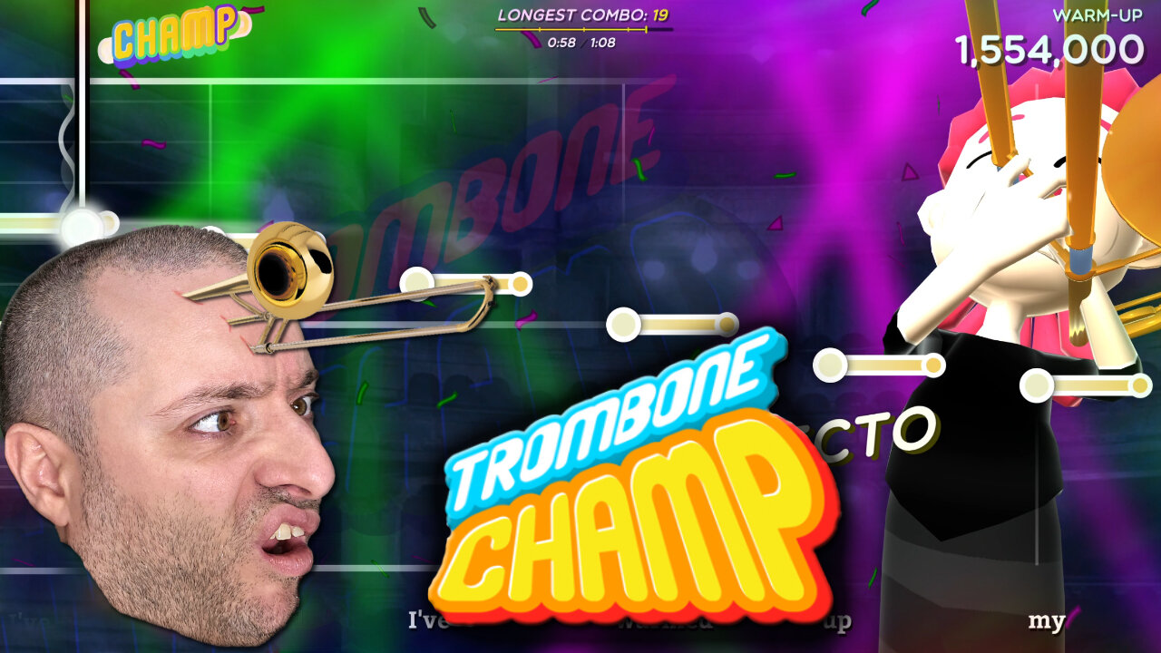 Trying Trombone Champ | What The Heck Am I Playing?!? | First Time Playing