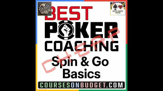Best Poker Coaching Spin & Go Basics