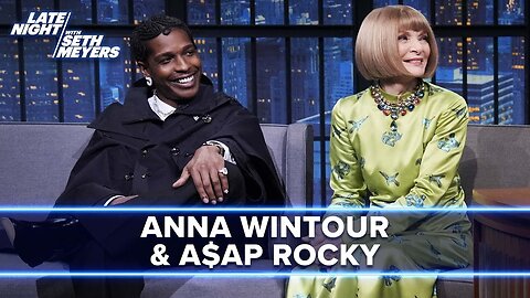 "Anna Wintour and A$AP Rocky Break Down Iconic Met Gala Looks",
