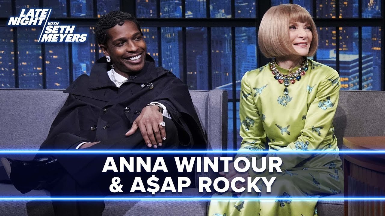 "Anna Wintour and A$AP Rocky Break Down Iconic Met Gala Looks",