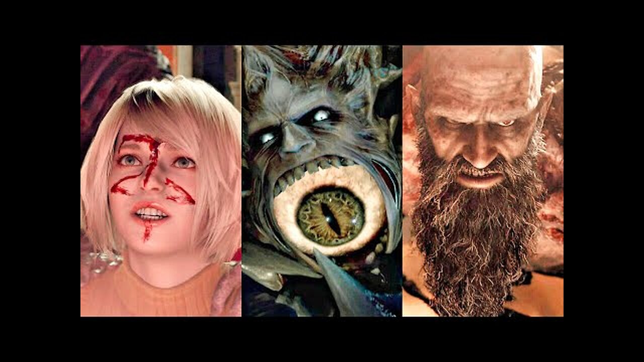 All Characters To Monsters Transformations (Resident Evil 4 Remake) 4K ULTRA HD