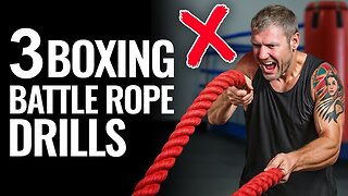 3 Boxing Battle Rope Drills (IMPROVE SPEED)