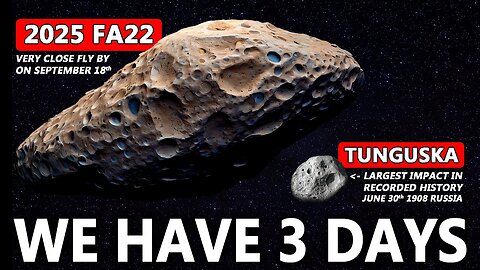 A BIG Asteroid will Fly VERY CLOSE to Earth on September 18th as an "Asteroid Wave" Begins