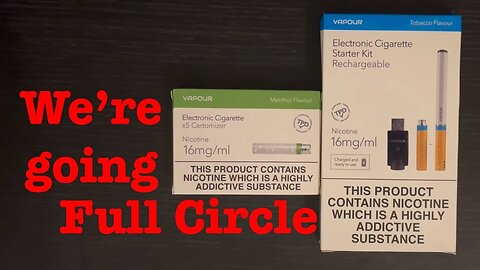 Vapour E-Cig Starter Kit Unboxing Review