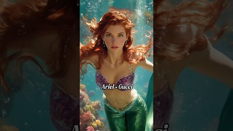 Disney Princesses and Luxury Brands #ai #aiart #usa #luxury #luxurylifestyle