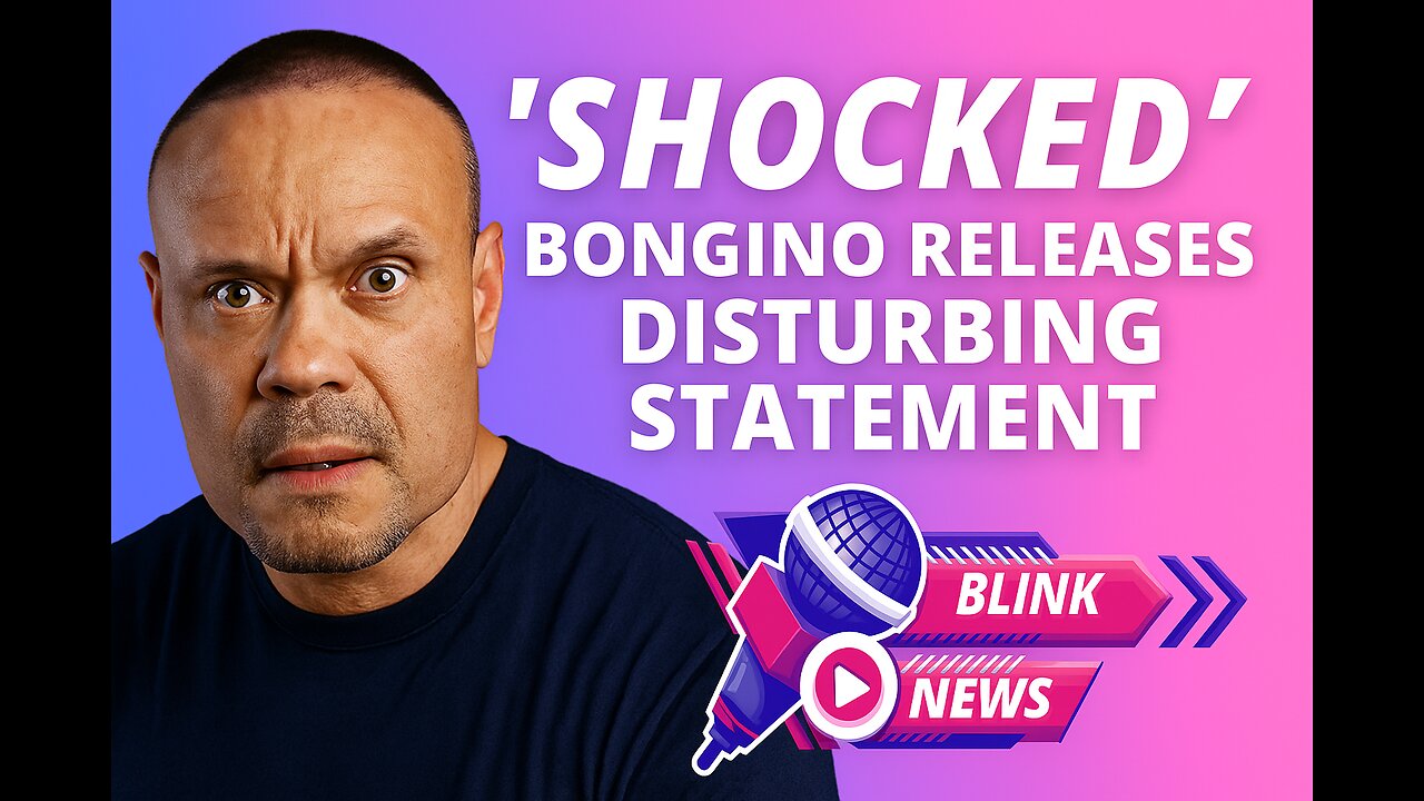 😱 ‘SHOCKED’ — Bongino Releases Disturbing Statement 🚨🗣
