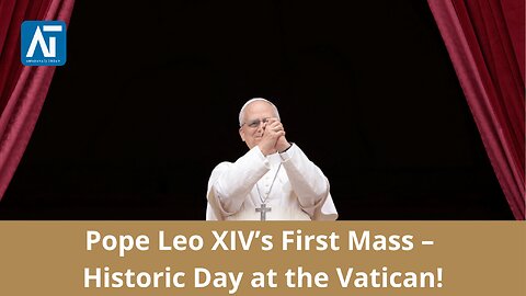 Pope Leo XIV's Inaugural Mass Draws Huge Crowds in Rome | Vatican, Rome, Italy | AT World News LIVE