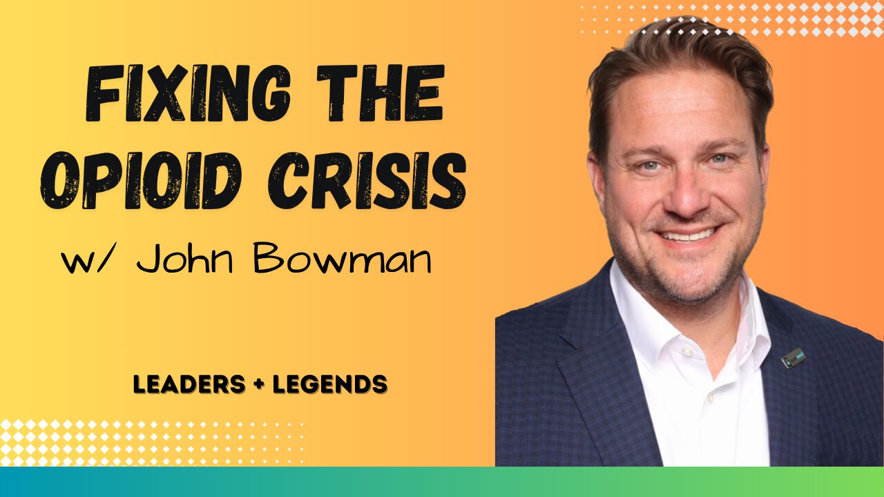 THE OPIOID CRISIS | John Bowman w/ Michael Calamaras