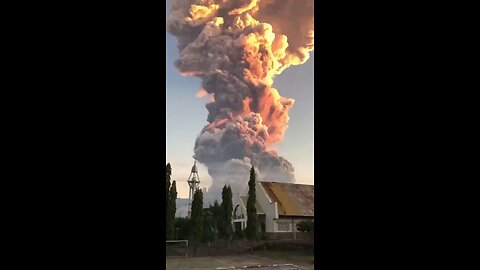 Lewotobi Laki-laki volcano erupts on Flores island, Indonesia.