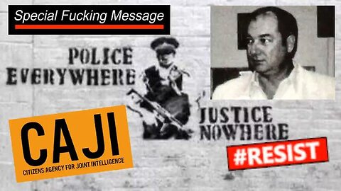 ⚠️Bill Cooper 1995.. The police are mindless robots.. Killed by mindless police 2001.. RIP - LINKS👀