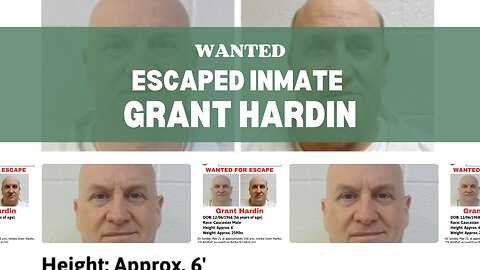 WANTED ESCAPED INMATE FROM AR DOC EX COP GRANT HARDIN. VERY DANGEROUS