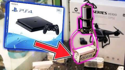 Win the box, WIN the PS4 || Claw Machines
