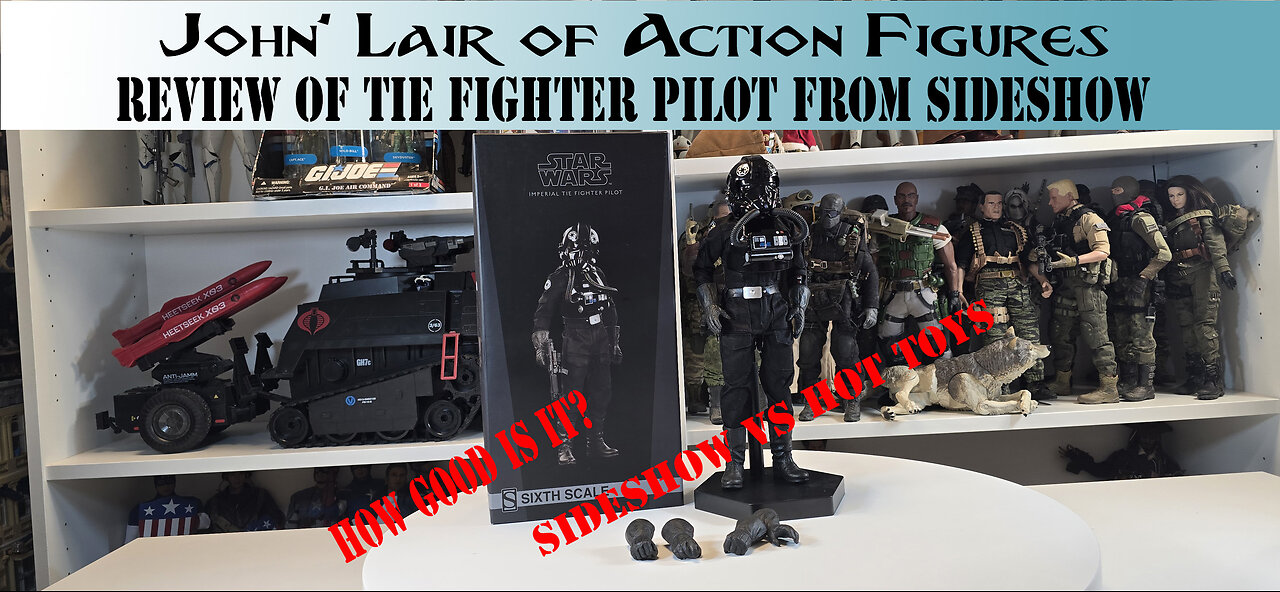 Review of the Imperial Tie Fighter Pilot from Sideshow Collectibles