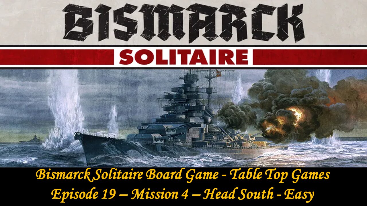 Bismarck Solitaire Deluxe Board Game Edition - Table Top Tuesdays - Episode 19
