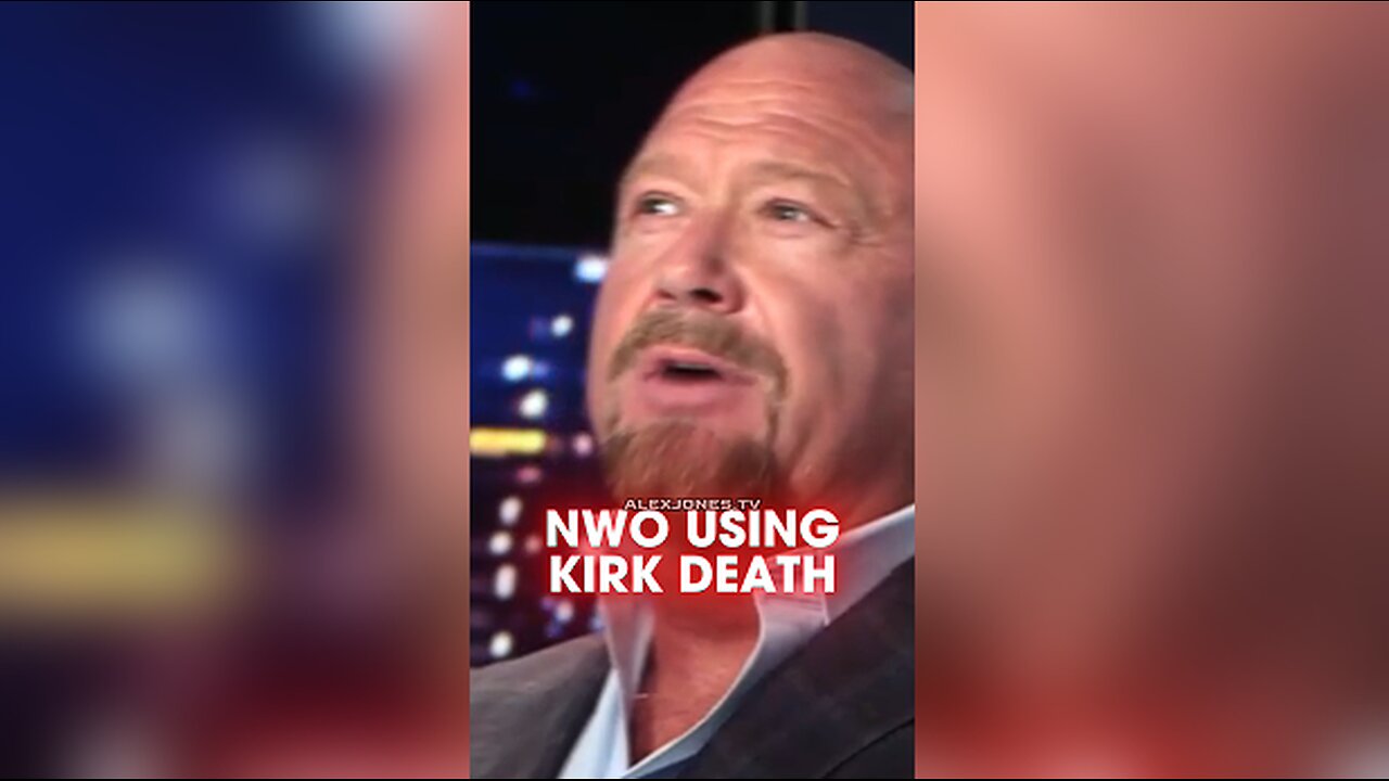 Alex Jones: Globalists Using Charlie Kirk's Death To Push Tyranny - 9/22/25