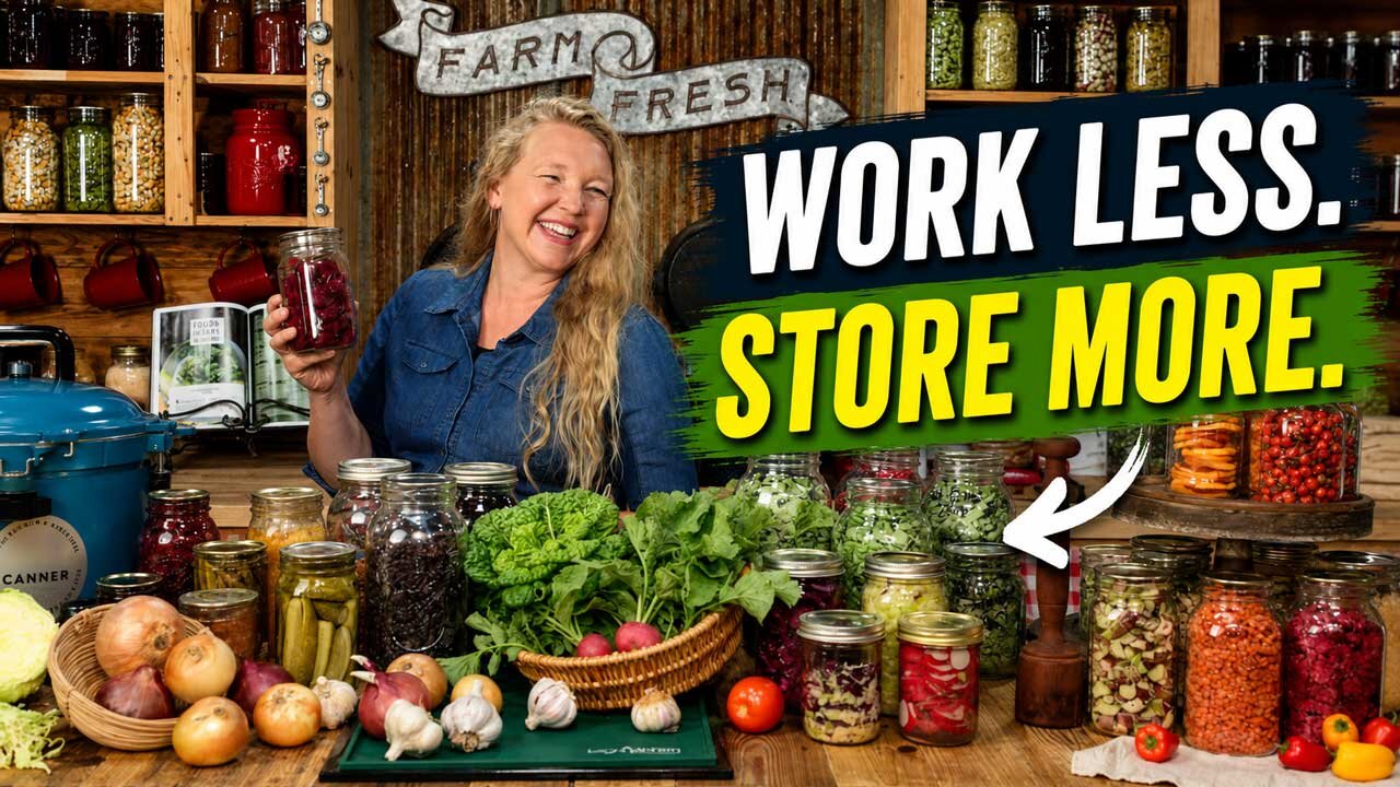 How I Preserve a Year's Worth of Food Without Burnout