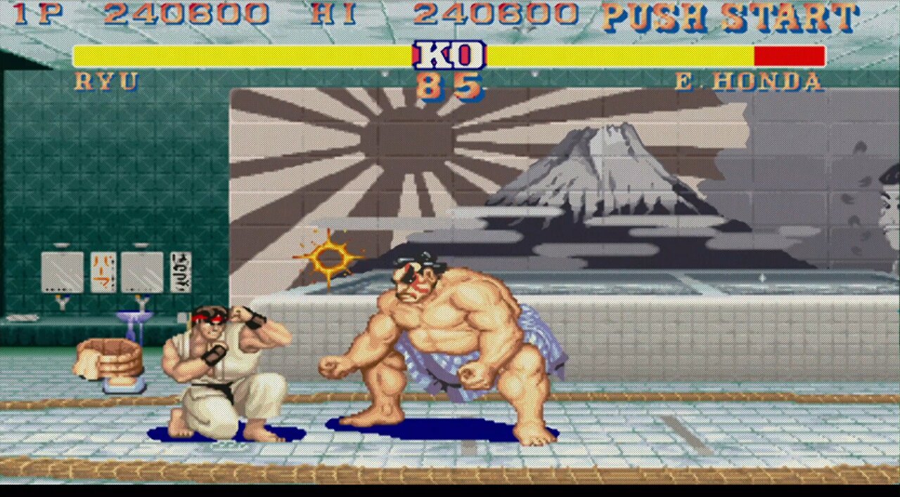 Ryu vs E Honda