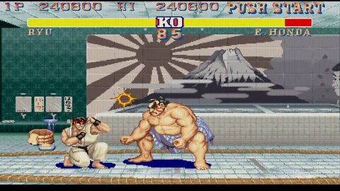 Ryu vs E Honda