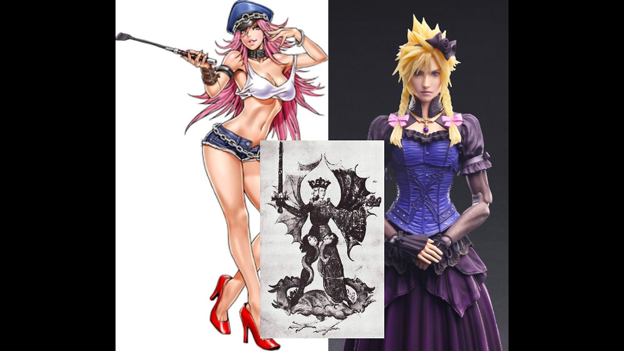 Woke and Satanic Japanese Video Games: Capcom and Square Enix (LGBT and masonry) - Staged Chessboard