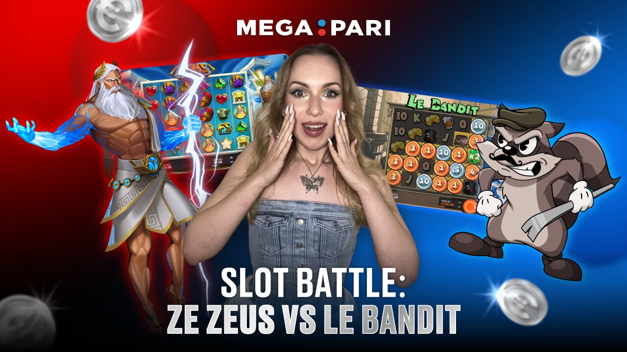 SLOTS BATTLE ZE ZEUS VS LE BANDIT MEGAPARI