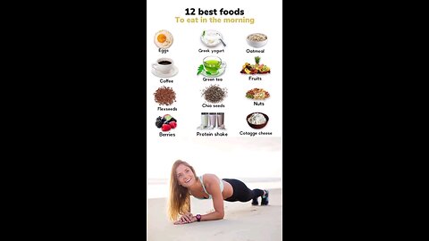 12 best foods to eat in the morning