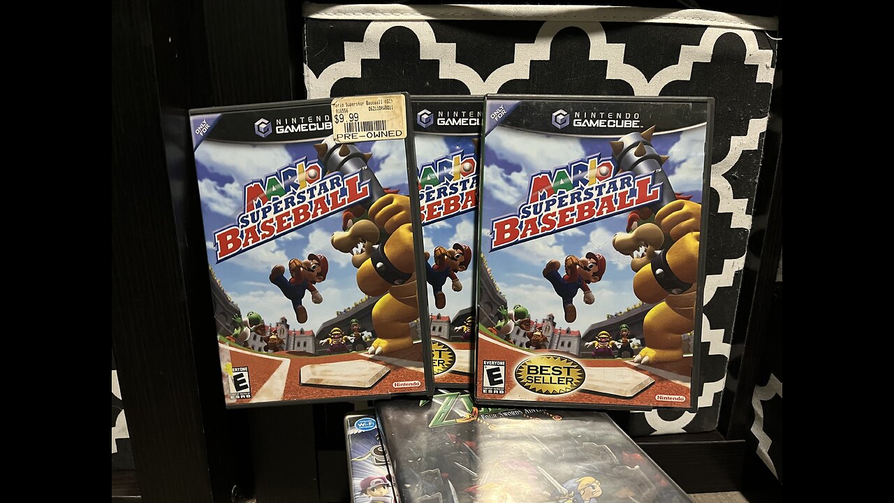Playing more Mario Superstar Baseball!