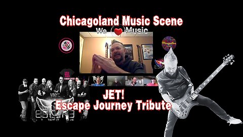 Jet 🎸 LP Vinyl, LPV Escape & Journey Tributes | Hogpod Chicago Music Scene Podcast
