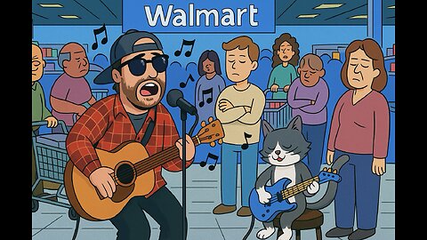 I tried to become famous at Walmart
