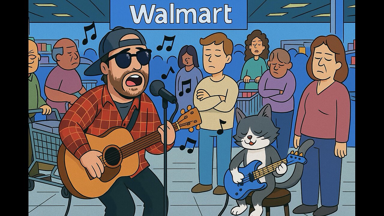 I tried to become famous at Walmart