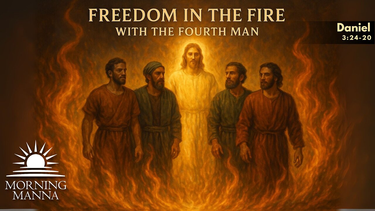 Morning Manna - July 18, 2025 - Daniel 3:24-20 - Freedom in the Fire with the Fourth Man