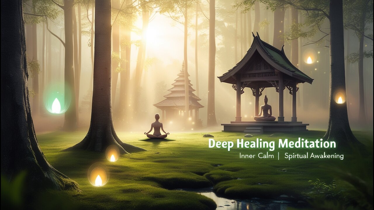 Deep Healing Meditation Music 🧘‍♀️ | Peaceful, Relaxing & Calming Sounds 🎶