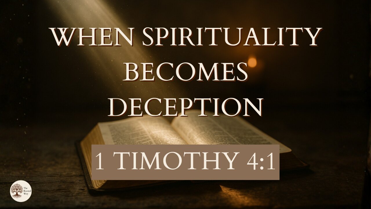 When Spirituality Becomes Deception | 1 Timothy 4:1