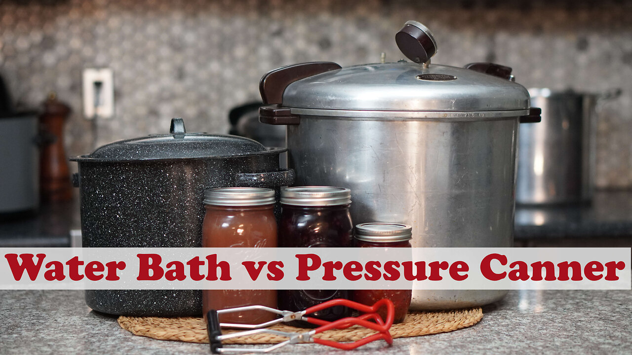 The Difference Between a Pressure Canner and a Boiling Water Bath