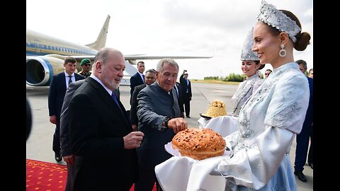 The Supreme Ruler of Malaysia, Sultan Ibrahim, arrived at the Gabdulla Tukay International Airport