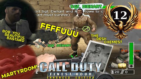 It all started with Amelia Bedelia. Then Sgt. Dehart entered the chat CoD:FE Enhanced Edition