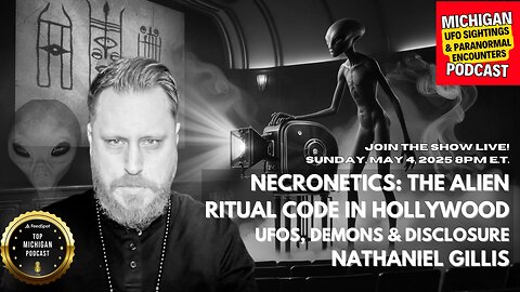 Necronetic: UFOs, Demons & Hollywood Rituals w/ Nathaniel Gillis | Rumble Livestream