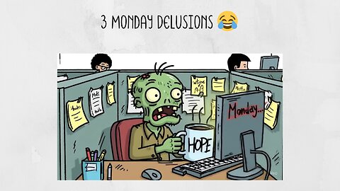 3 Monday Delusions You Still Believe 😂