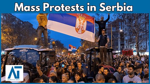 Mass Student Protests in Belgrade Over Train Tragedy & Corruption | Serbia