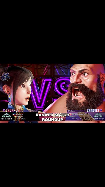 Kuya Kalbo SF6 Ranked Roundup. Chun Li Master Rank [Hori Fight Stick]