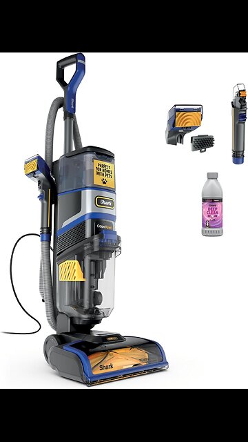 Shark CarpetXpert HairPro Upright Carpet, Area Rug & Upholstery Cleaner