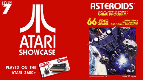 Atari Showcase: Asteroids (Atari 2600)