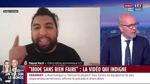 Polémique : "1800 euros sans rien faire", la vidéo qui indigne - LCI [Flokossama]