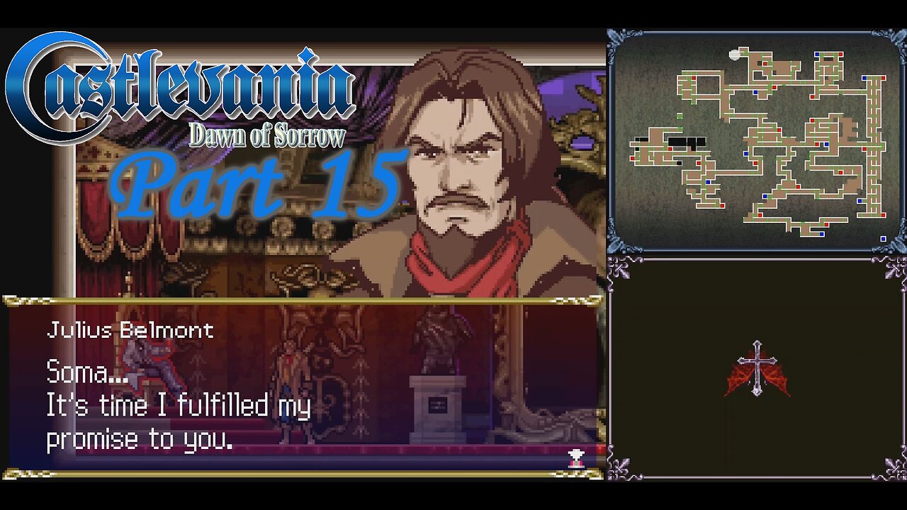Castlevania: Dawn of Sorrow Part 15 ~ An Old Man VS Dark Lord Soma!