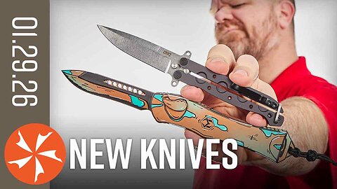 Are These Useful? - New Knives January 29th, 2026 at KnifeCenter