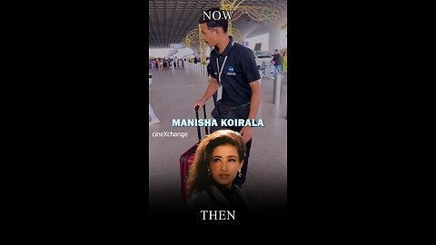 Manisha_Koirala_Spotted_At_Mumbai_Airport. #ManishaKoirala #ManishaKoiralaMaam #BollywoodIcon