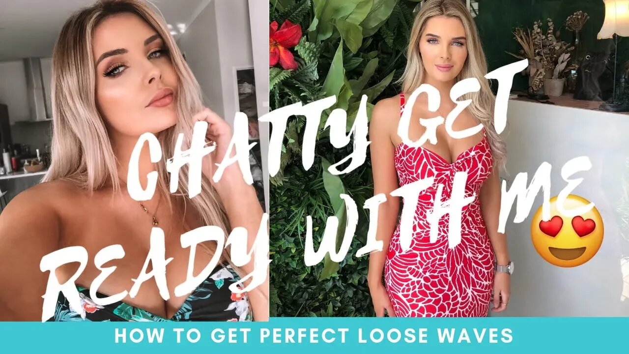 HOW TO CREATE LOOSE WAVES | Chatty grwm