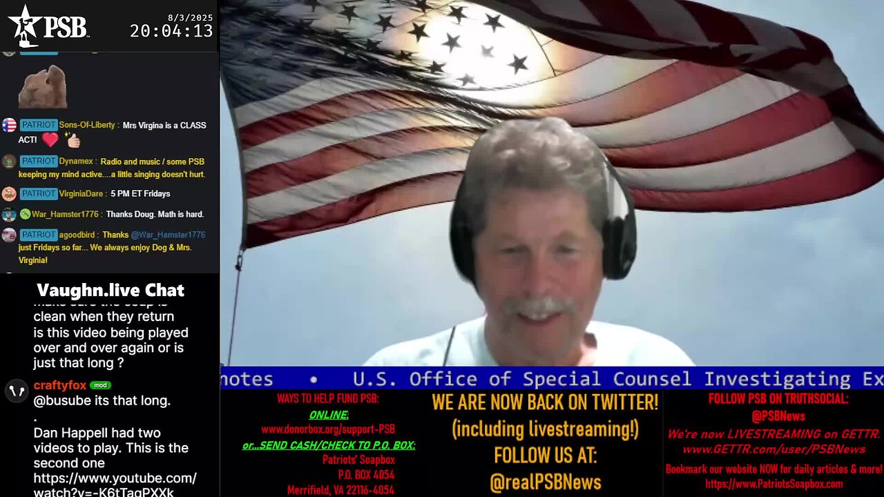 2025-08-03 20:00 EDT - For The Republic: With Alan Meyers