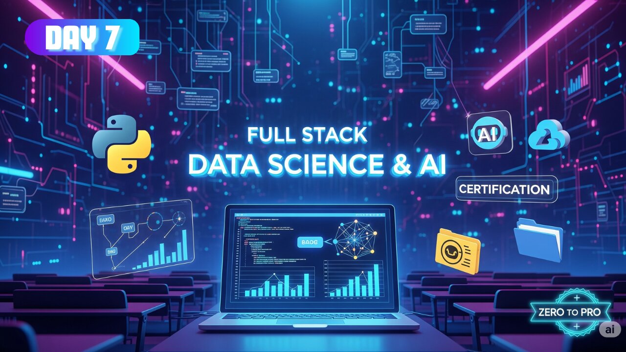 Full Stack Data Science & AI: Day 7 - Python Data Types & Professional Skills