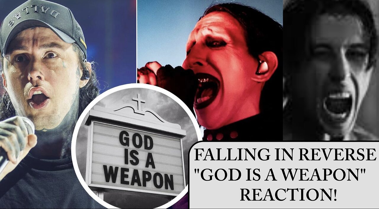 Falling In Reverse - "God Is A Weapon" feat. Marilyn Manson ** FAN REACTION ** 😱🤘🔥